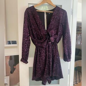 Zara Sparkly Event Dress